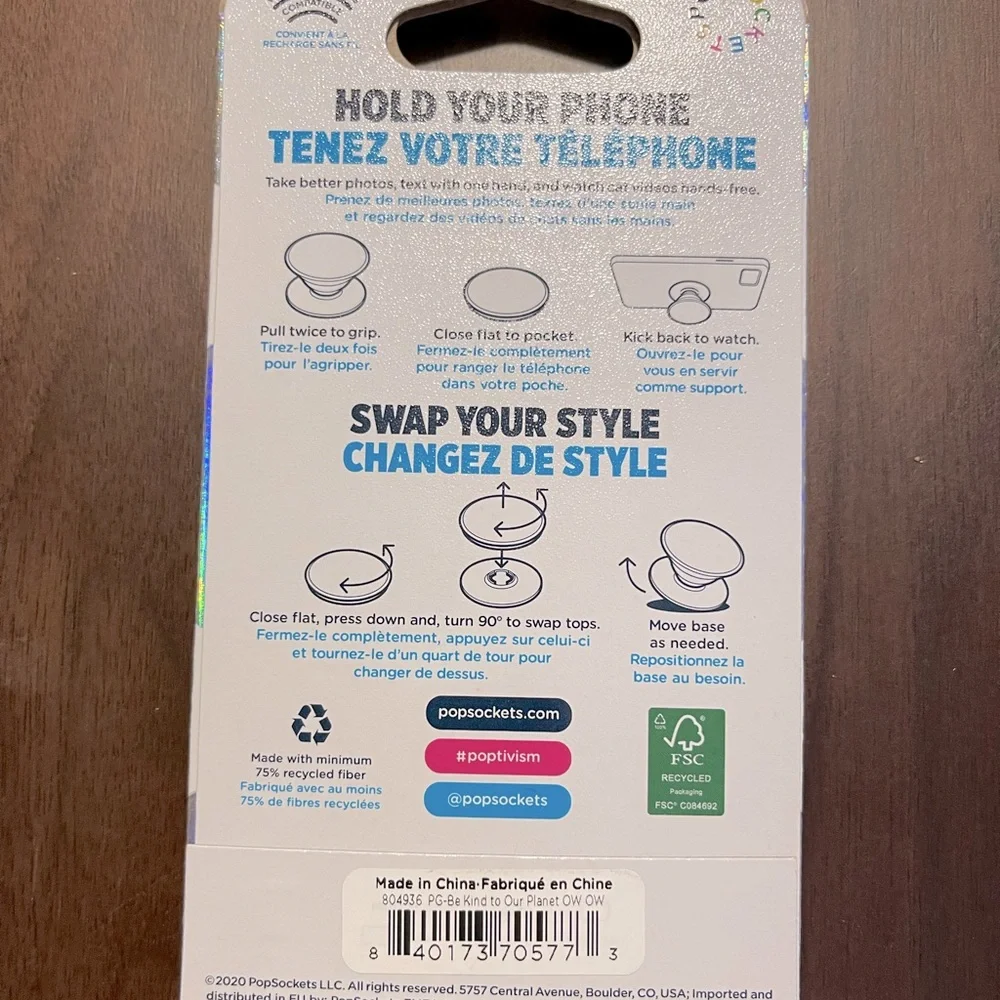 Popsocket - Be Kind To Our Planet